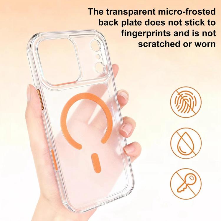 Frosted PC Hybrid TPU Magnetic Phone Case with AI Sensing Key, For iPhone 17 Pro Max, For iPhone 17 Pro, For iPhone 17, For iPhone Air, For iPhone 16 Pro Max, For iPhone 16 Pro, For iPhone 16