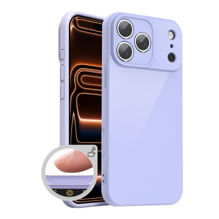 XDcase AI Button Integrated Full Coverage Imitation Silicone Phone Case, For iPhone 17 Pro Max, For iPhone 17 Pro