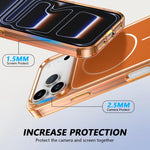 Color Shield PC Hybrid TPU Magnetic Phone Case, For iPhone 17 Pro Max, For iPhone 17 Pro