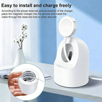 xDfind For Apple Watch Smart Watch Silicone Charging Holder and USB Charger Set, Silicone+USB (White), Silicone+USB (Black)