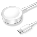 xDfind For Apple Watch Smart Watch Aluminum Alloy Charging Holder and Type-C Charger Set, Aluminum Alloy+Type-C