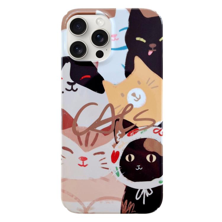 Painted Pattern PC Phone Case, For iPhone 17 Pro Max