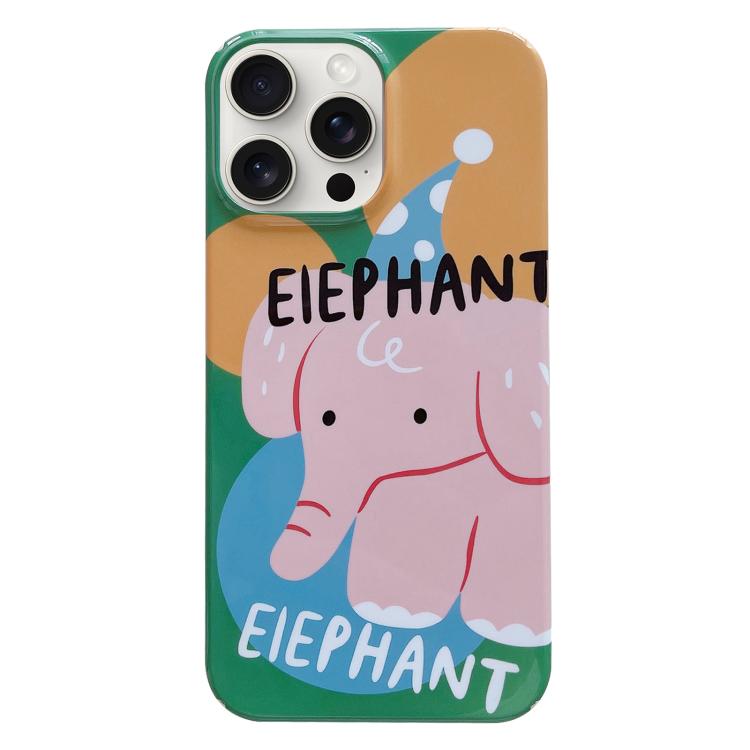 Painted Pattern PC Phone Case, For iPhone 18 Pro Max / 17 Pro Max