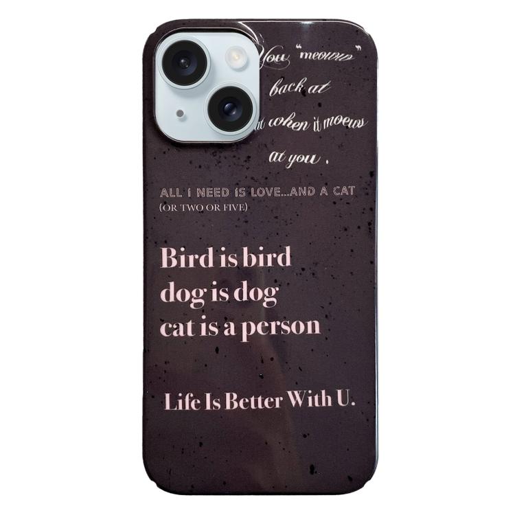 Painted Pattern PC Phone Case, For iPhone Air