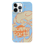 Painted Pattern PC Phone Case, For iPhone 16 Pro