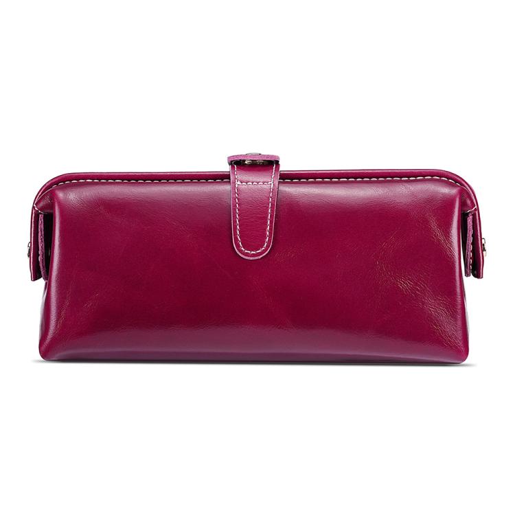 Oil Waxed Leather Toiletries and Cosmetic Tool Storage Bag