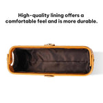 Oil Waxed Leather Toiletries and Cosmetic Tool Storage Bag