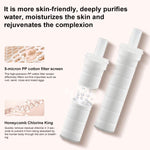 5pcs/Set Shower Head PP Cotton Skin Beautifying Water Filter Cartridge, 16.5 x 2.6cm