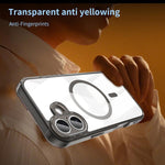 PC Hybrid TPU Airbag Shockproof MagSafe Phone Case, For iPhone 18, For iPhone 18 Pro, For iPhone 18 Pro Max, For iPhone 17e / 16e, For iPhone 17 Pro Max, For iPhone 17 Pro, For iPhone 17, For iPhone Air, For iPhone 16 Pro Max, For iPhone 16 Pro        ...