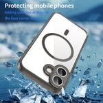 PC Hybrid TPU Airbag Shockproof MagSafe Phone Case, For iPhone 18, For iPhone 18 Pro, For iPhone 18 Pro Max, For iPhone 17e / 16e, For iPhone 17 Pro Max, For iPhone 17 Pro, For iPhone 17, For iPhone Air, For iPhone 16 Pro Max, For iPhone 16 Pro        ...