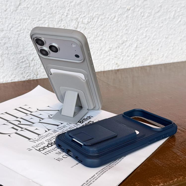 Square Folding Card Bag Holder Phone Case, For iPhone 14 Plus, For iPhone 14, For iPhone 14 Pro, For iPhone 14 Pro Max, For iPhone 13 Pro Max, For iPhone 13 Pro