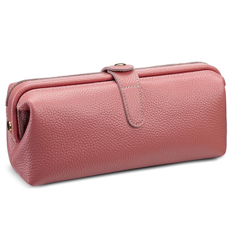 Convenient Washing Genuine Leather Makeup Tool Storage Bag