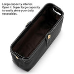 Convenient Washing Genuine Leather Makeup Tool Storage Bag