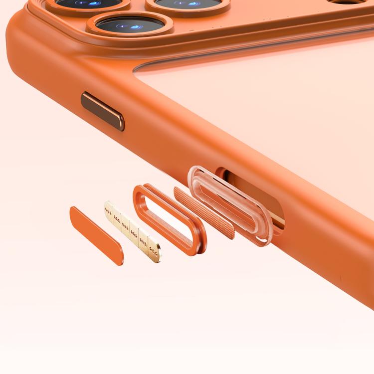 Precision Hole PC Transparent Shockproof Magnetic Phone Case, For iPhone 17 Pro Max, For iPhone 17 Pro