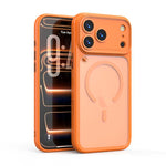 Precision Hole PC Transparent Shockproof Magnetic Phone Case, For iPhone 17 Pro Max, For iPhone 17 Pro