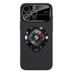Glaze PC Camera Window Gyro Kickstand Magnetic Phone Case, For iPhone 16 Plus, For iPhone 16, For iPhone 15 Pro Max, For iPhone 15 Pro, For iPhone 15 Plus, For iPhone 15