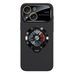 Glaze PC Camera Window Gyro Kickstand Magnetic Phone Case, For iPhone 16 Plus, For iPhone 16, For iPhone 15 Pro Max, For iPhone 15 Pro, For iPhone 15 Plus, For iPhone 15