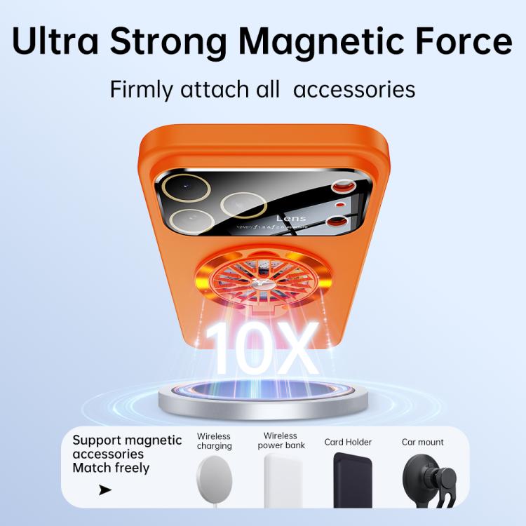 Glaze PC Camera Window Gyro Kickstand Magnetic Phone Case, For iPhone 17 Pro Max, For iPhone 17 Pro, For iPhone 17, For iPhone Air, For iPhone 16 Pro Max, For iPhone 16 Pro