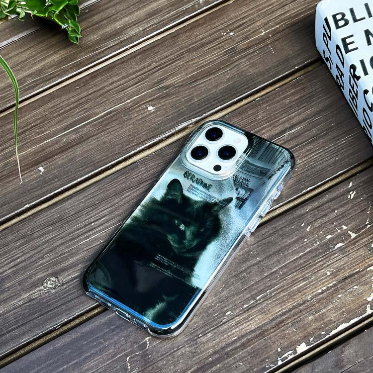 Rounded Edge IMD Pattern TPU Phone Case, For iPhone 17 Pro Max, For iPhone 17 Pro, For iPhone 17