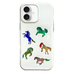 Rounded Edge IMD Pattern TPU Phone Case, For iPhone 17 Pro Max, For iPhone 17 Pro, For iPhone 17