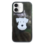 Rounded Edge IMD Pattern TPU Phone Case, For iPhone 16 Pro Max, For iPhone 16 Pro, For iPhone 16