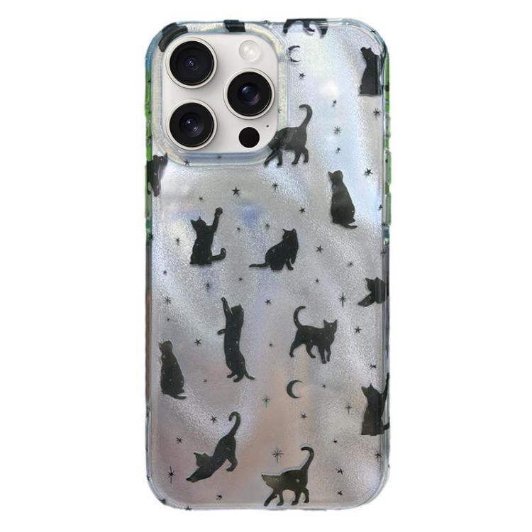 Rounded Edge IMD Pattern TPU Phone Case, For iPhone 15 Pro Max, For iPhone 15 Pro, For iPhone 15