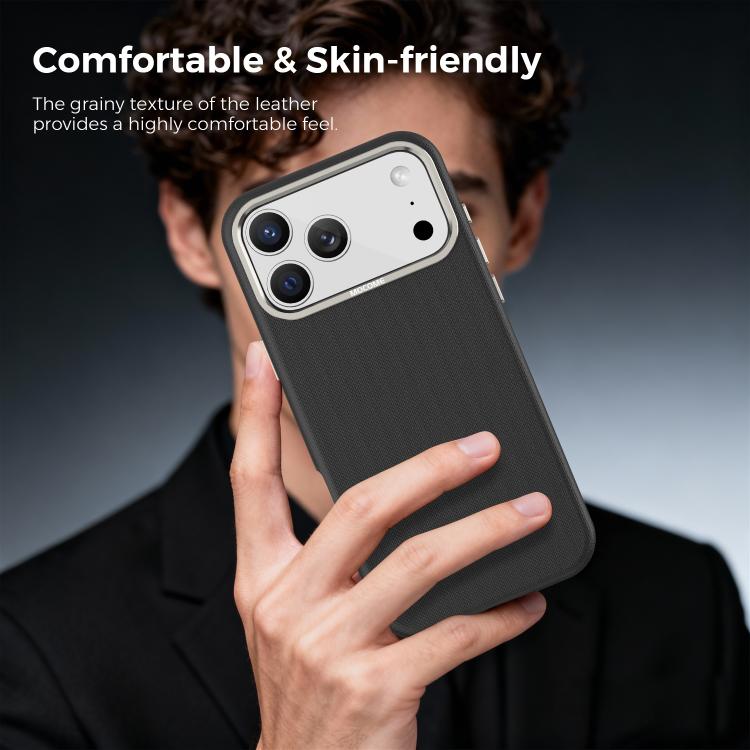 Mocome Plain Magnetic Shockproof Phone Case, For iPhone 18 Pro / 17 Pro, For iPhone 18 Pro Max / 17 Pro Max