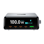 WXL-60D 2.3-inch Smart Display GaN High Power Desktop Charging Station, WXL-60D