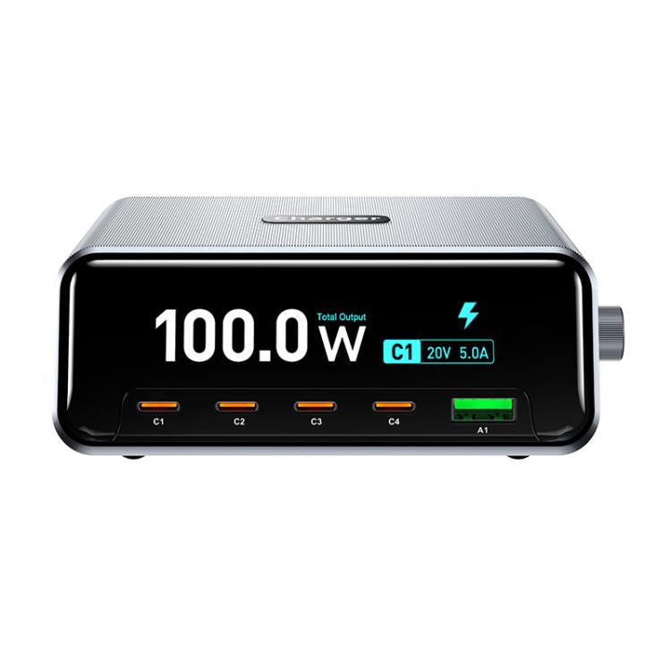 WXL-60D 2.3-inch Smart Display GaN High Power Desktop Charging Station, WXL-60D