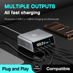 WXL-60D 2.3-inch Smart Display GaN High Power Desktop Charging Station, WXL-60D