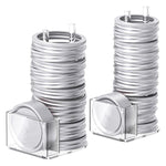 Transparent Acrylic Mason Jar Lid Storage Rack, 70mm Regular Mouth, 86mm Regular Mouth, 70mm and 86mm 2pcs/Pack
