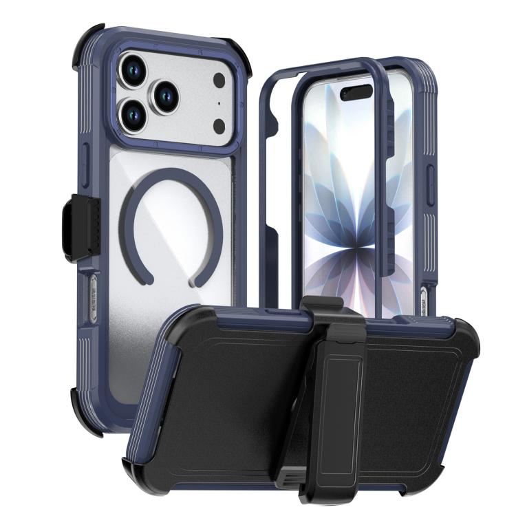 Acrylic Full Coverage Magnetic Phone Case with Back Clip, For iPhone 17 Pro Max, For iPhone 17 Pro, For iPhone 17, For iPhone Air, For iPhone 16 Pro Max, For iPhone 16 Pro