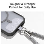 ROCK RPC3268 Braided Nylon Phone Wrist Strap Lanyard