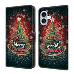 Crystal-Like Painted Vegan Leather Phone Case, For iPhone 17e / 16e, For iPhone 17 Pro Max, For iPhone 17 Pro, For iPhone 17