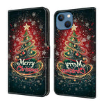 Crystal-Like Painted Vegan Leather Phone Case, For iPhone 15 Pro Max, For iPhone 15 Pro, For iPhone 14 / 13, For iPhone 14 Pro