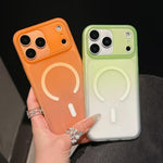 Frosted Gradient TPU Magnetic Phone Case, For iPhone 13, For iPhone 12, For iPhone 12 Pro Max, For iPhone 12 Pro, For iPhone 11 Pro Max, For iPhone 11, For iPhone 11 Pro