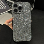 Acrylic Rhinestone Full Coverage Phone Case, For iPhone 14, For iPhone 14 Pro, For iPhone 14 Pro Max, For iPhone 13 Pro Max, For iPhone 13 Pro, For iPhone 13