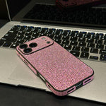 Acrylic Rhinestone Full Coverage Phone Case, For iPhone 14, For iPhone 14 Pro, For iPhone 14 Pro Max, For iPhone 13 Pro Max, For iPhone 13 Pro, For iPhone 13