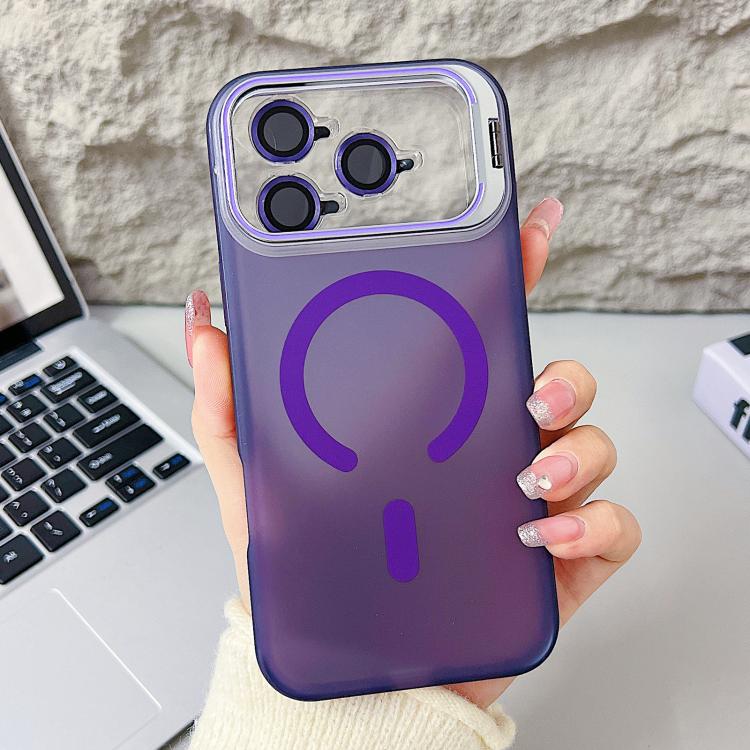 Vitality Eagle Eye Lens Kickstand Magnetic Phone Case, For iPhone 17 Pro Max, For iPhone 17 Pro