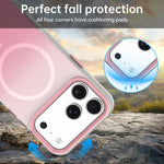 Candy Gradient Series 3 in 1 Hybrid Magnetic Phone Case, For iPhone 13 Pro Max, For iPhone 13 Pro, For iPhone 13