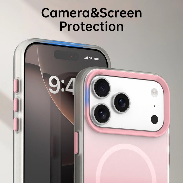 Candy Gradient Series 3 in 1 Hybrid Magnetic Phone Case, For iPhone 13 Pro Max, For iPhone 13 Pro, For iPhone 13
