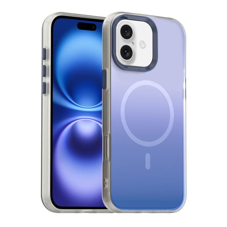Candy Gradient Series 3 in 1 Hybrid Magnetic Phone Case, For iPhone 17 Pro Max, For iPhone 17 Pro, For iPhone 17, For iPhone Air, For iPhone 16 Pro Max, For iPhone 16 Pro, For iPhone 16 Plus, For iPhone 16