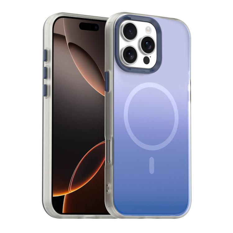 Candy Gradient Series 3 in 1 Hybrid Magnetic Phone Case, For iPhone 17 Pro Max, For iPhone 17 Pro, For iPhone 17, For iPhone Air, For iPhone 16 Pro Max, For iPhone 16 Pro, For iPhone 16 Plus, For iPhone 16