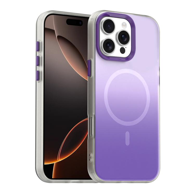 Candy Gradient Series 3 in 1 Hybrid Magnetic Phone Case, For iPhone 17 Pro Max, For iPhone 17 Pro, For iPhone 17, For iPhone Air, For iPhone 16 Pro Max, For iPhone 16 Pro, For iPhone 16 Plus, For iPhone 16