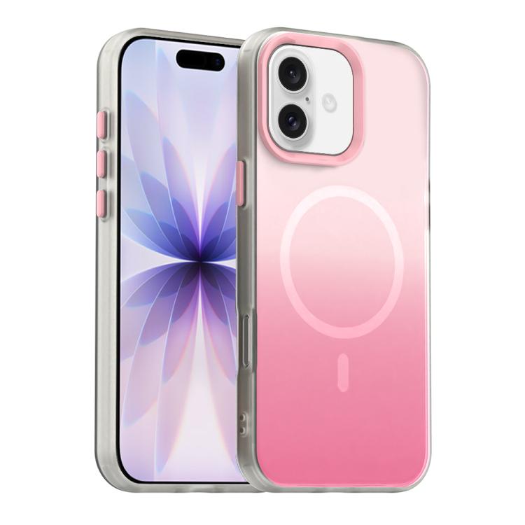 Candy Gradient Series 3 in 1 Hybrid Magnetic Phone Case, For iPhone 17 Pro Max, For iPhone 17 Pro, For iPhone 17, For iPhone Air, For iPhone 16 Pro Max, For iPhone 16 Pro, For iPhone 16 Plus, For iPhone 16