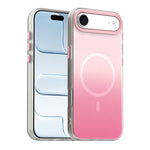 Candy Gradient Series 3 in 1 Hybrid Magnetic Phone Case, For iPhone 17 Pro Max, For iPhone 17 Pro, For iPhone 17, For iPhone Air, For iPhone 16 Pro Max, For iPhone 16 Pro, For iPhone 16 Plus, For iPhone 16