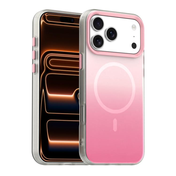 Candy Gradient Series 3 in 1 Hybrid Magnetic Phone Case, For iPhone 17 Pro Max, For iPhone 17 Pro, For iPhone 17, For iPhone Air, For iPhone 16 Pro Max, For iPhone 16 Pro, For iPhone 16 Plus, For iPhone 16