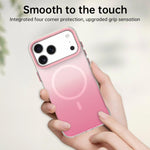 Candy Gradient Series 3 in 1 Hybrid Magnetic Phone Case, For iPhone 17 Pro Max, For iPhone 17 Pro, For iPhone 17, For iPhone Air, For iPhone 16 Pro Max, For iPhone 16 Pro, For iPhone 16 Plus, For iPhone 16