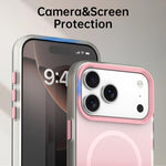 Candy Gradient Series 3 in 1 Hybrid Magnetic Phone Case, For iPhone 17 Pro Max, For iPhone 17 Pro, For iPhone 17, For iPhone Air, For iPhone 16 Pro Max, For iPhone 16 Pro, For iPhone 16 Plus, For iPhone 16