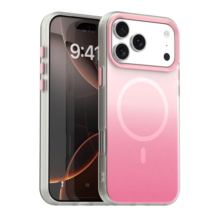 Candy Gradient Series 3 in 1 Hybrid Magnetic Phone Case, For iPhone 18 Pro, For iPhone 18 Pro Max, For iPhone 17 Pro Max, For iPhone 17 Pro, For iPhone 17, For iPhone Air, For iPhone 16 Pro Max, For iPhone 16 Pro